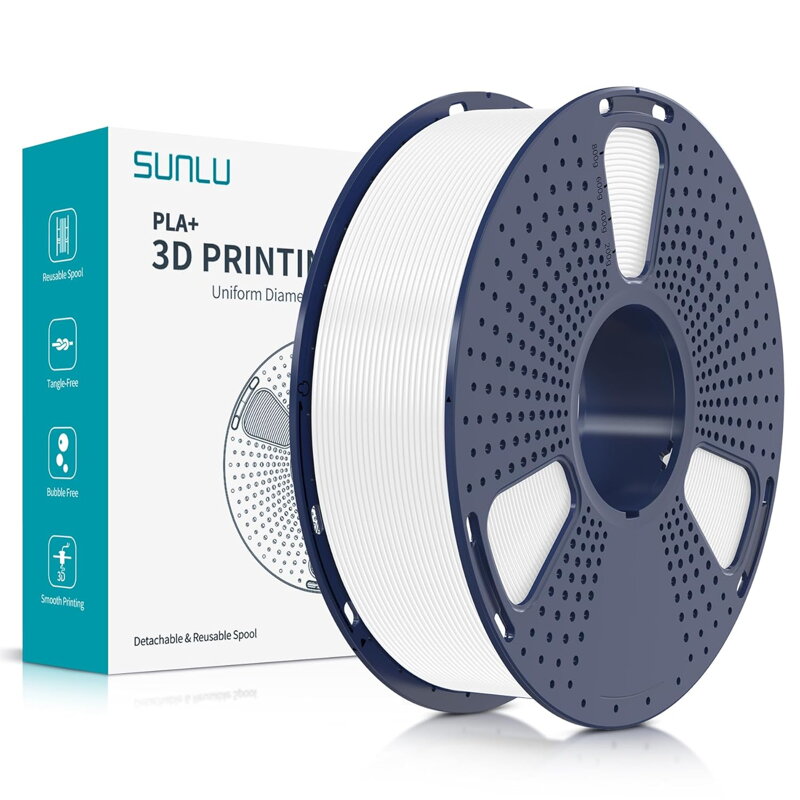 Sunlu PLA Filament - 1.75mm - 1kg - White